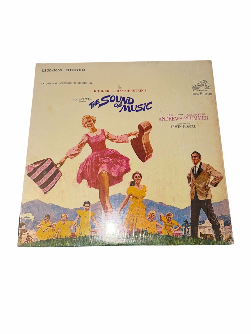 Vintage 1965 The Sound of Music Vinyl LP Record Album RCA LSOD-2005 Clean